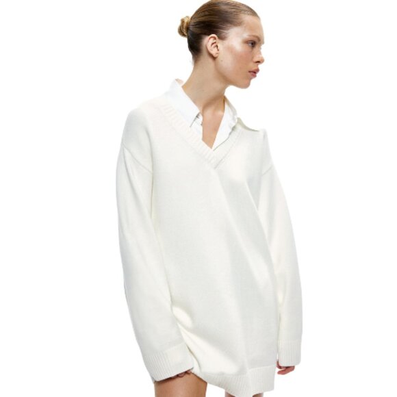 H&M Knit V-Neck Dress - Picture 1 of 8